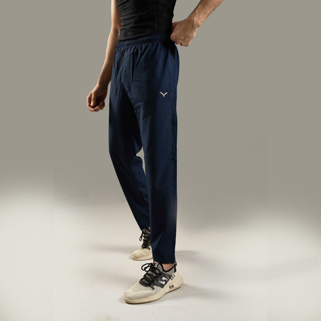 Base Micro Stretch Trousers - Blue